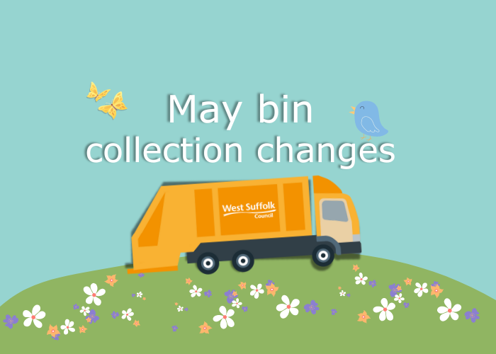 Changes to May bin collection dates